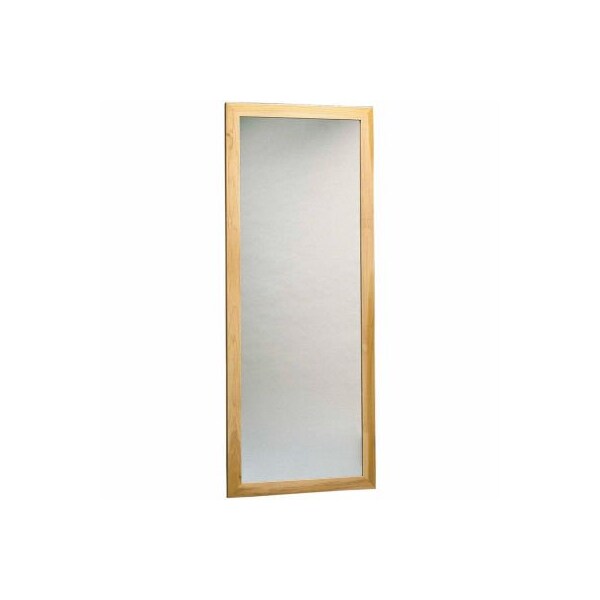 Plate Glass Mirror, Wall Mount, Vertical, 22"W x 60"H